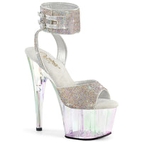 ADORE-791HTRS Rhinestone Ankle Cuff Exotic Dancer Shoes