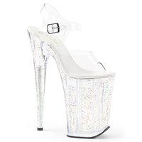 INFINITY-908MG Pleaser Shoes  Iridescent Glitter High Heel