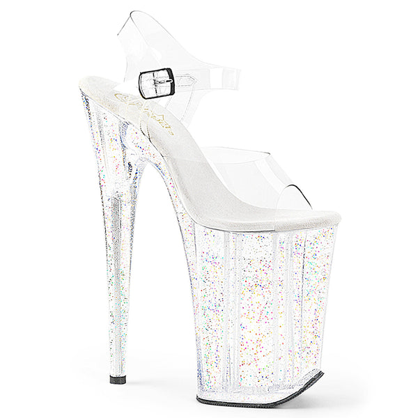 INFINITY-908MG Pleaser Shoes  Iridescent Glitter High Heel