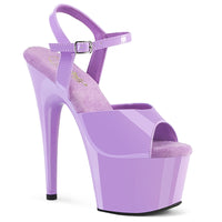 7 Inch Heel, 2 3/4 Inch Platform Ankle Strap Platform Sandal - ADORE-709