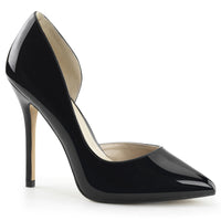 5 Inch Heel, 3/8 Inch Hidden Platform D'Orsay Pump - AMUSE-22